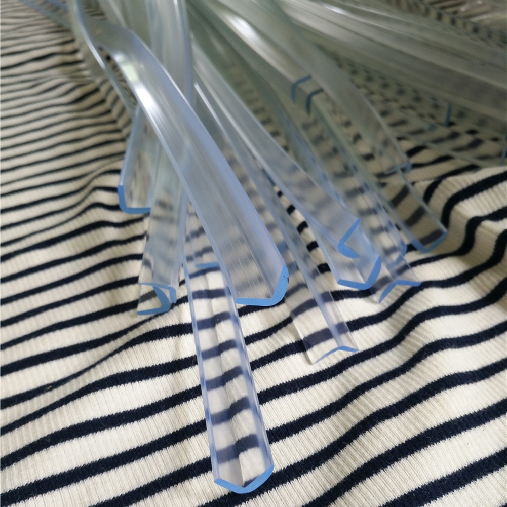 1M Corner Protector Strip Baby Table Edge Furniture Corner Guards Silicone Cover Wall Edge for Kids Collision Bumper Strip