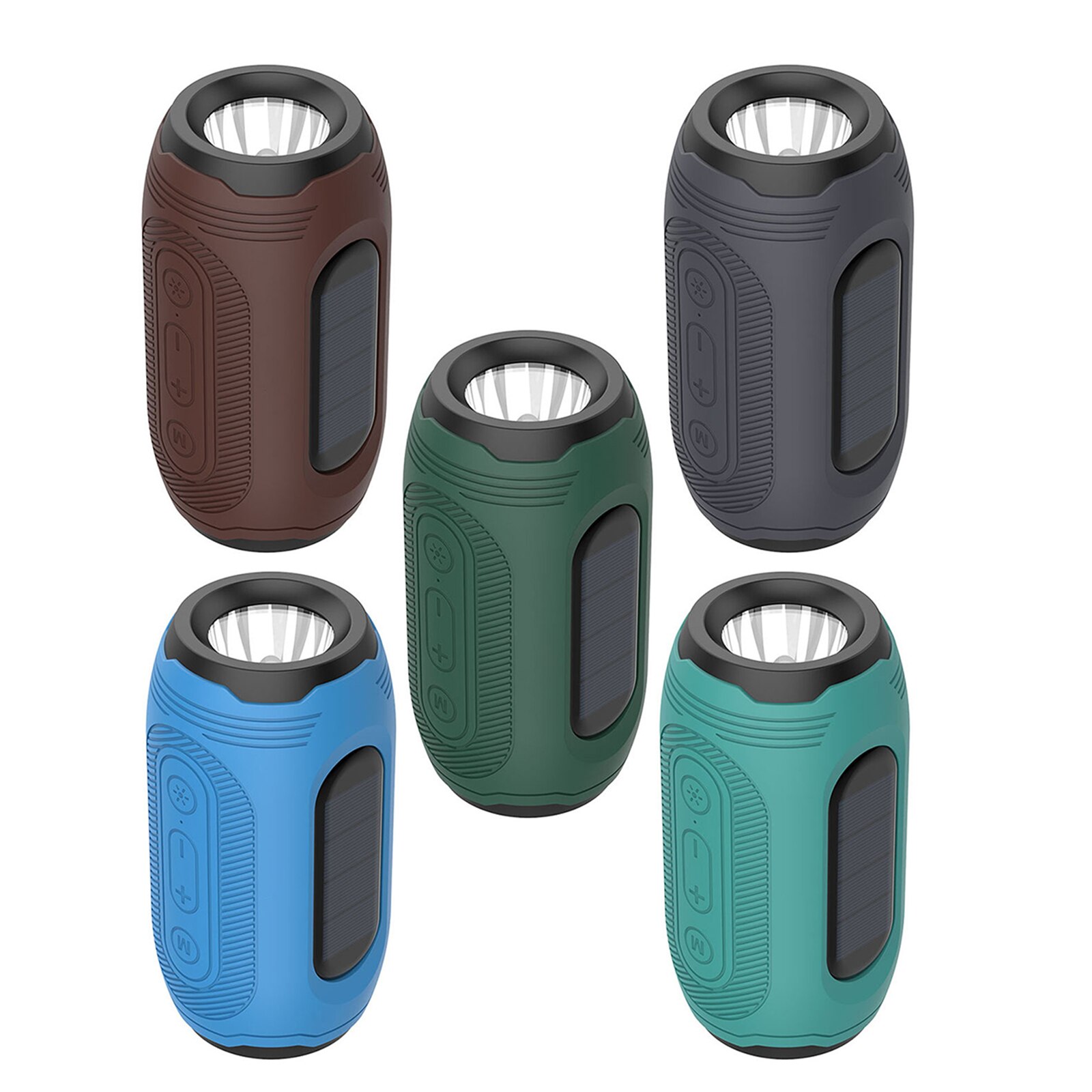Wasserdichter, kabelloser lautsprecher mit solarladefunktion für gartenpartys, usb-aufladbar