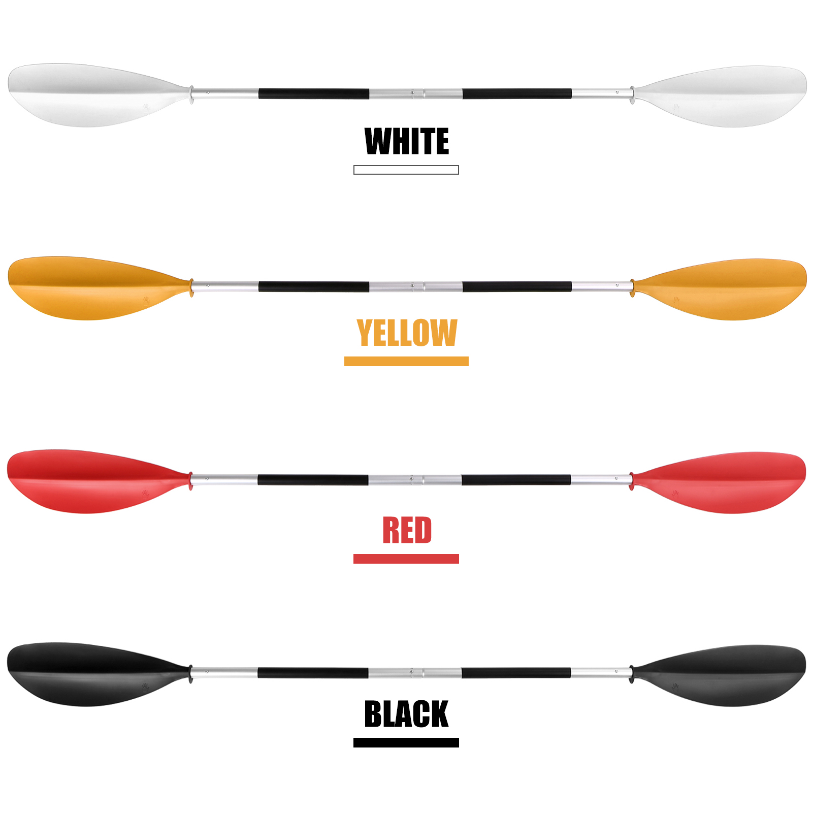 Pagaie de Kayak asymétrique à dégagement rapide, 4 pièces, Sports aquatiques, support de planche de sup pour bateau gonflable, nouveauté