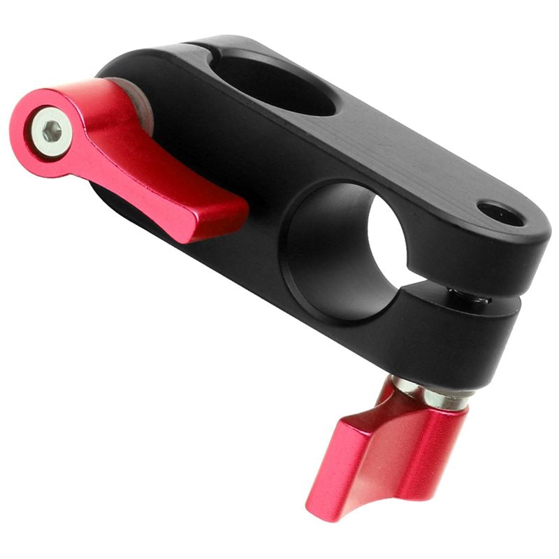 90 Degree Right Angle 15mm Rod Rig Clamp Adapter for 5D2 5D3 A7sGH4 DSLR Camera Photography System Photo Studio Handgrip