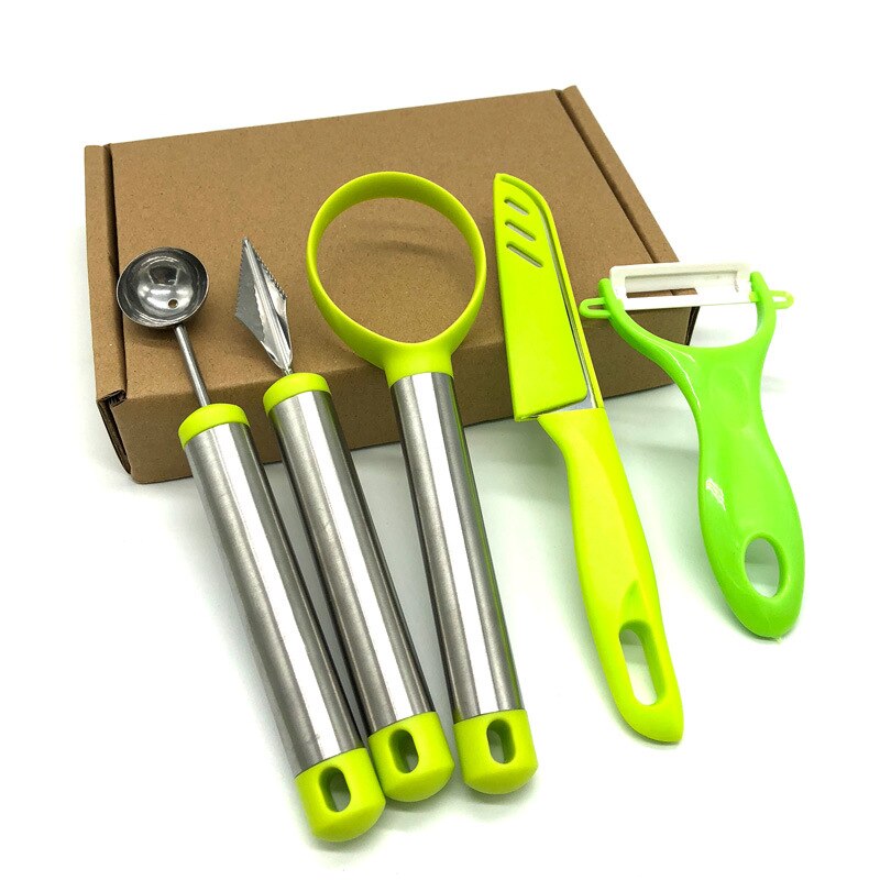 Juego de moldes para cortar frutas y verduras, utensilios de cocina para decoración de alimentos, cortador, rebanador de pasteles, cuchillo para tallar fruta, 5 uds./11 Uds./21 Uds.