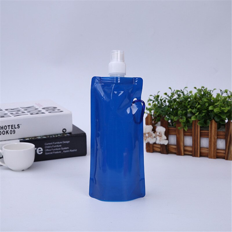 Portable Ultralight Foldable Water Bag Soft Flask Bottle Outdoor Sport Hiking Camping Water Bag