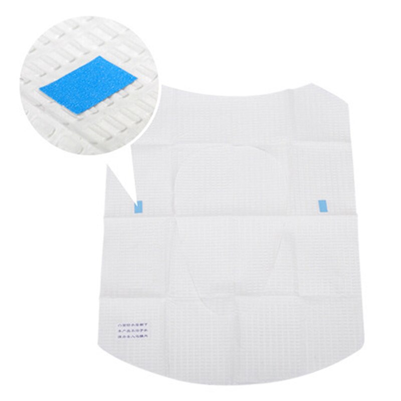 10 stuks/set wegwerp toiletbrilhoes drielaags waterdichte veiligheidstoiletbrilbeschermer type moederzittingbeschermer babyvoeding