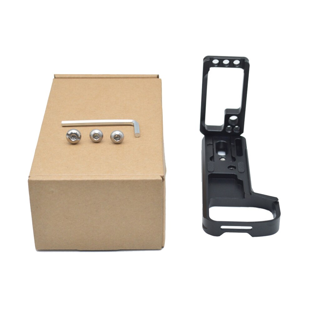 JINTU piastra di supporto a sgancio rapido in metallo verticale L staffa impugnatura con slitta calda per fotocamera Sony A9/A7R3 A7M3 DSLR