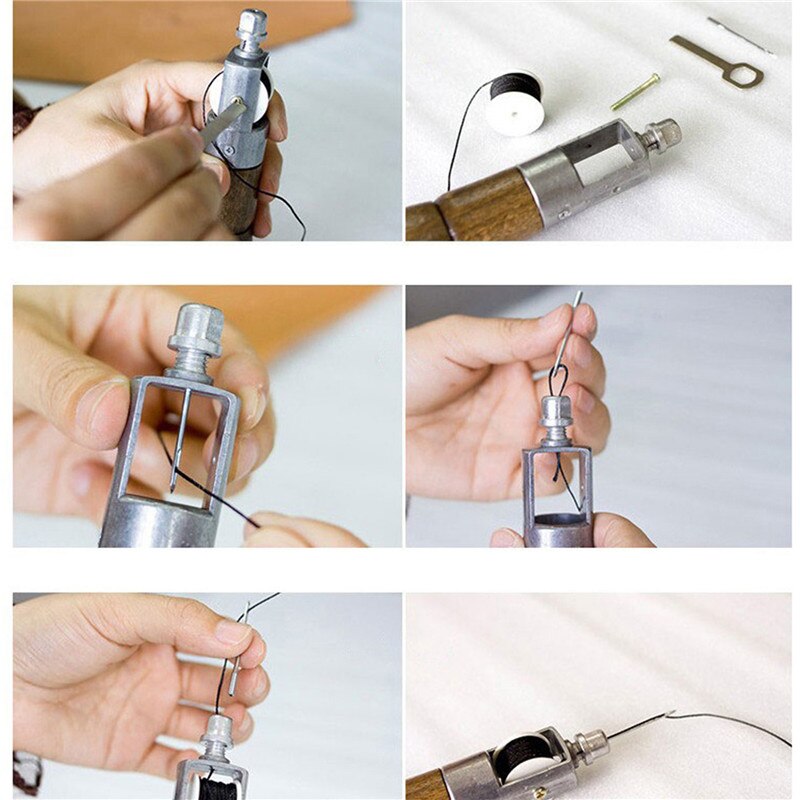 Leather Craft Sewing Machine Diy Sewing Kits Leather Craft Stitching Hand Sewing Tool Set For Beginner