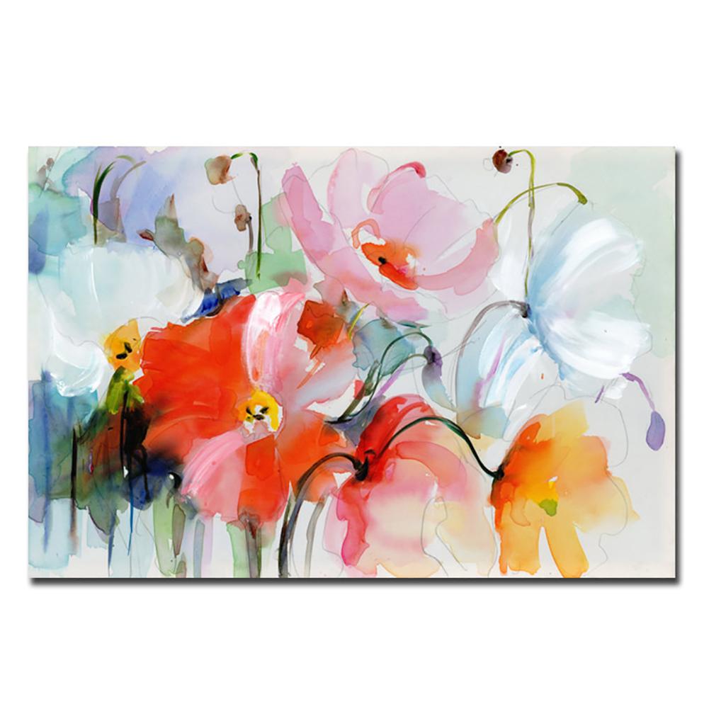 Wall Art Paintings Hand Painted Wall Picture Oil Paintings On Canvas Modern Wedding Decor Wall Landscape For Living Room