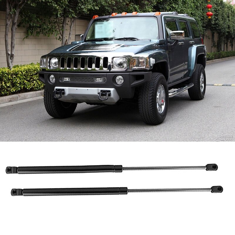 Car Hood Lift Supports Shocks Strut Rod Replacement Set for Hummer H3 2006 6288
