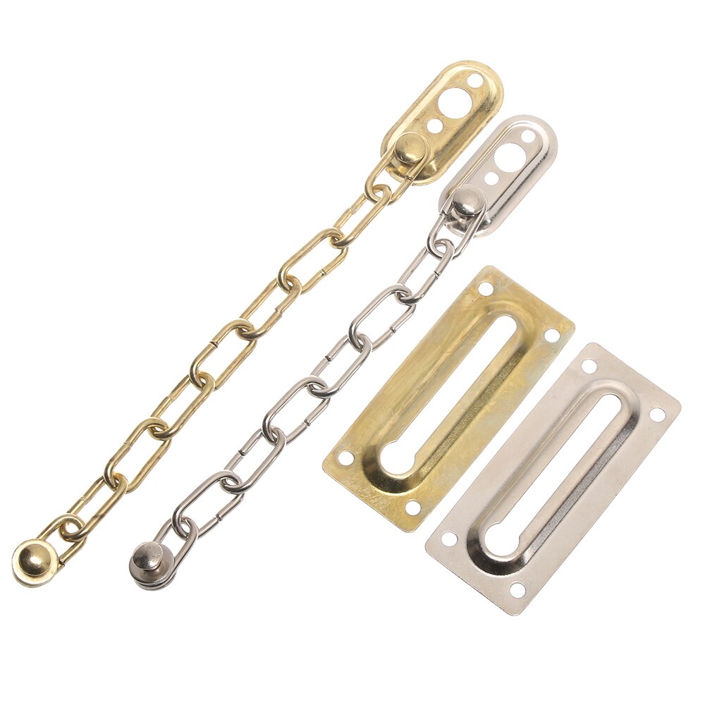 Security Guard Chain Bolt Sloten Voordeur Veiligheid Guard Slide Bolt Veiligheid Restrictor Anti-Diefstal Hardware Home Veiligheid Levert