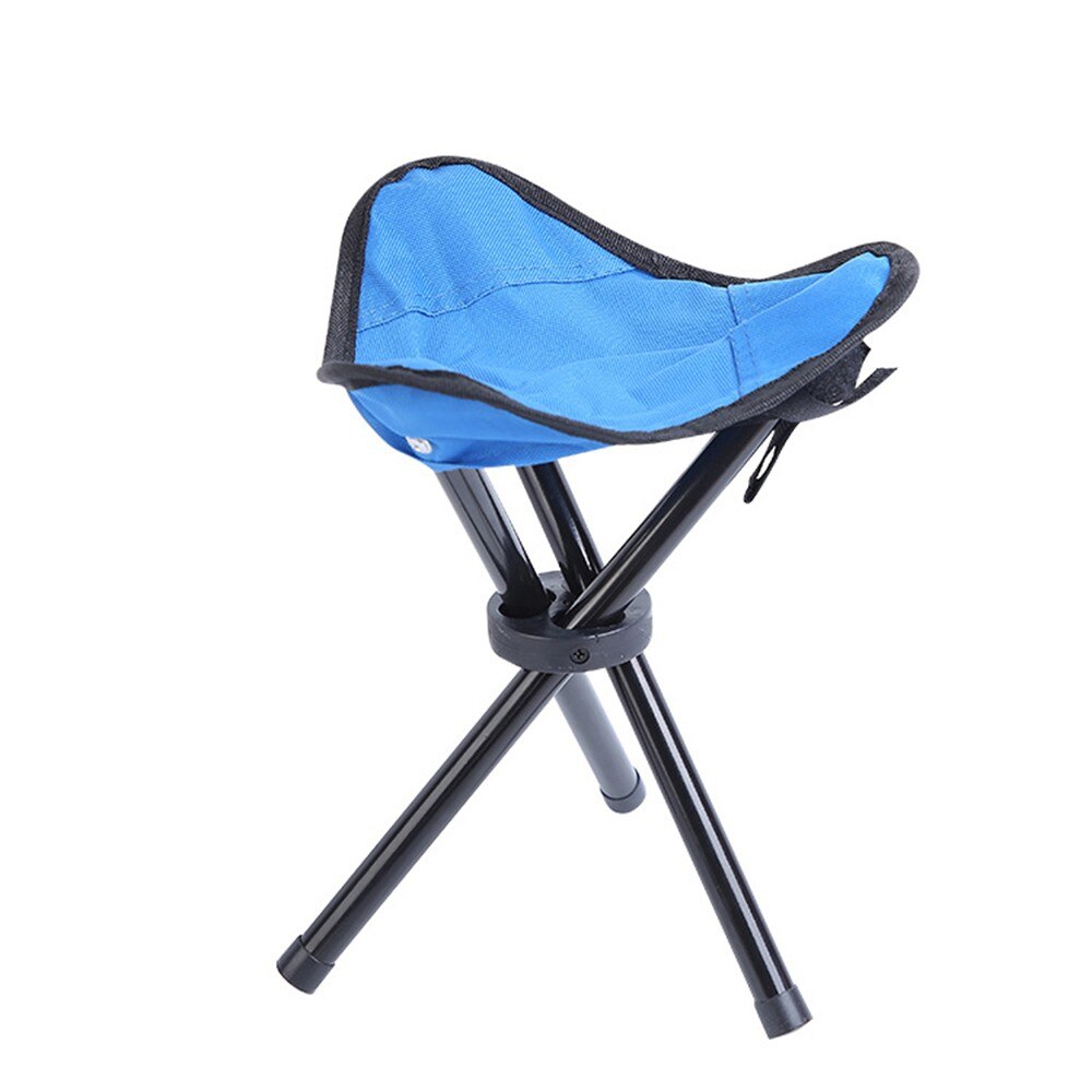 Kruk Klapstoel Driehoek Camping Stoel Vissen Opvouwbare Lichtgewicht