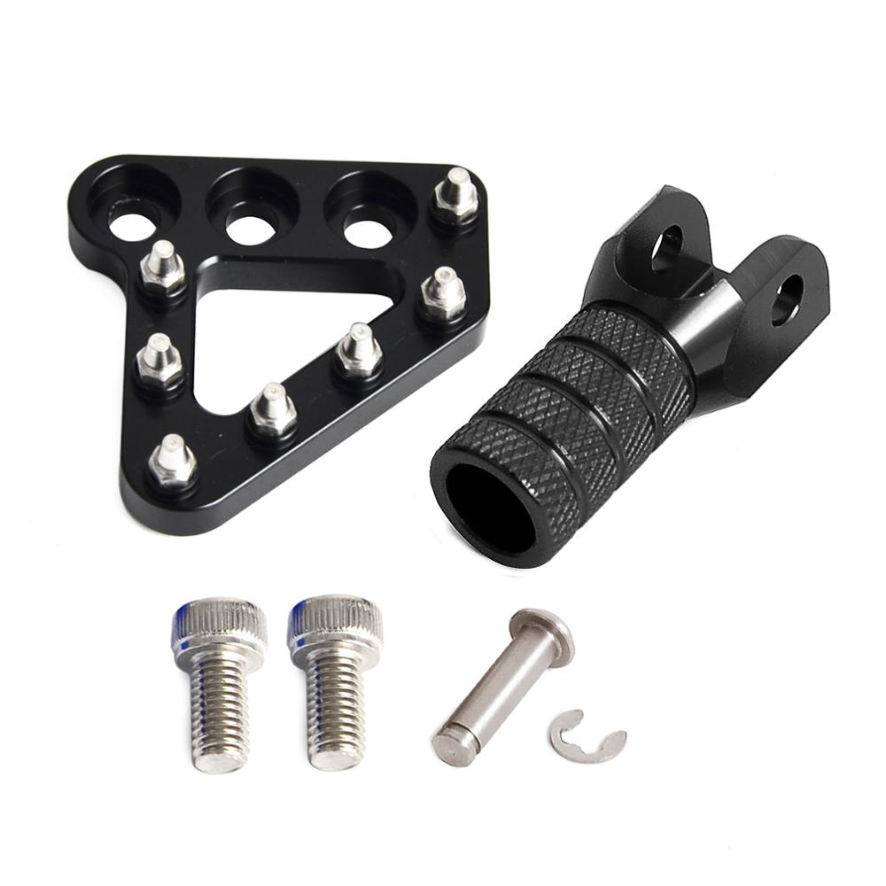 NICECNC Brake Pedal Step Plate & Shifter Lever Tip for KTM EXC SX SXF XC XCF EXCF 125 200 250 300 350 400 450 525 530 2004