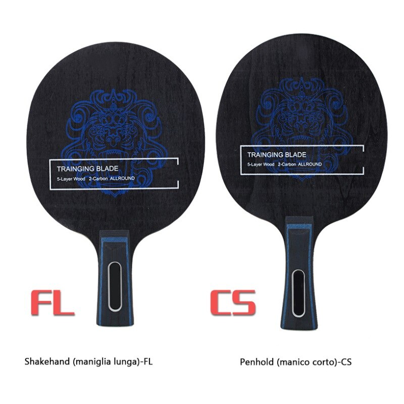 Table Tennis Racket Bottom Plate Ping-pong Bottom Plate Short Handle / pen-hold Shockproof Blade Paddle Table Tennis Racket