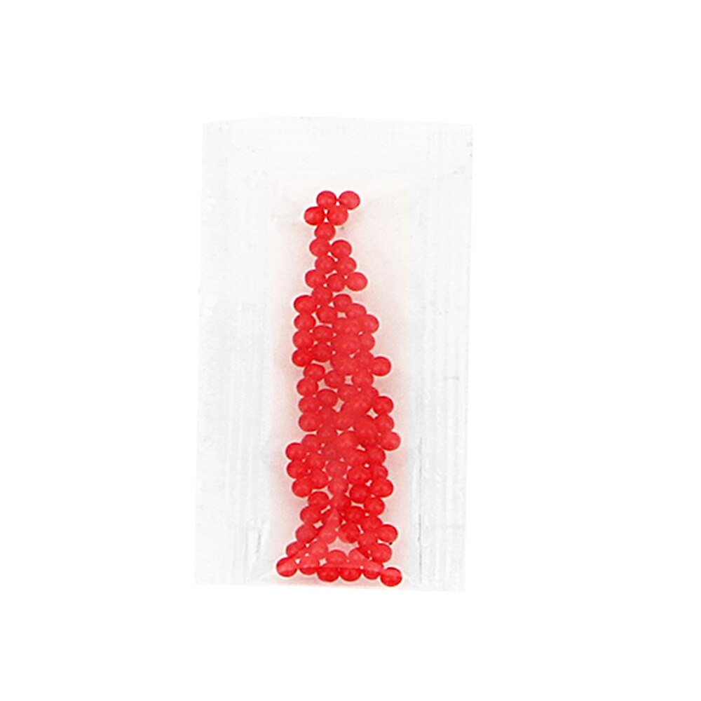 Krystal mudder barnelegetøj 100 stykke / pakke krystaljord hydrogel perle vase jord vokser magiske bolde: Rød