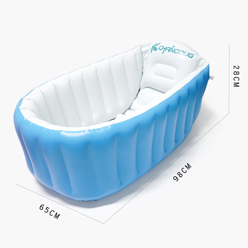 Infant Baby Care Accessories Supplies Inflatable Baby Bathtub Folding Children Bath Bucket Baby Swimming Washing Tub 98*65 CM