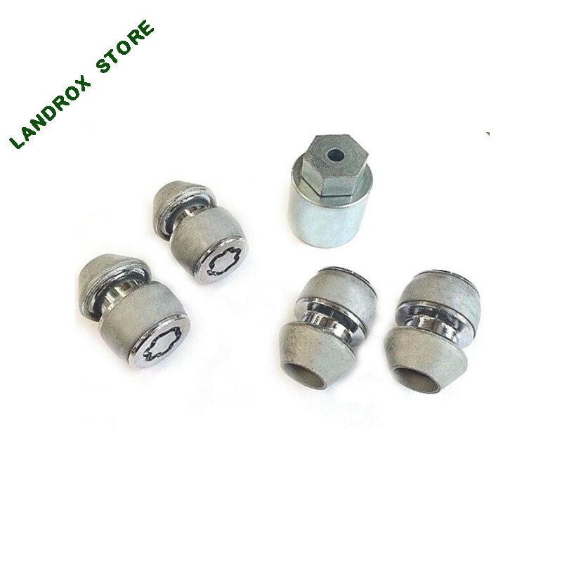 Låssats för mutterlås i aluminiumhjul för land rover freelander 2 oem： lr002084