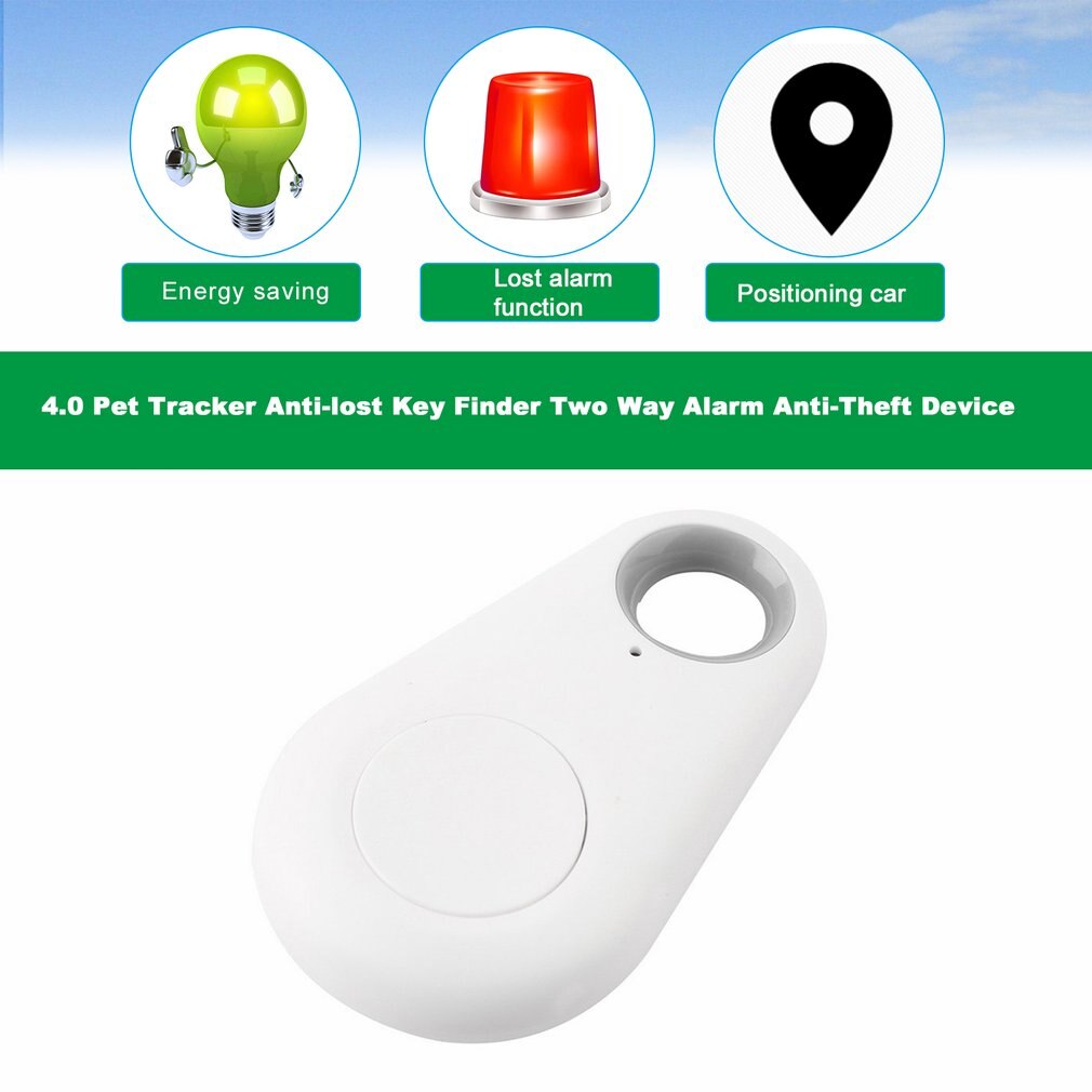 Mini Bluetooth 4.0 Gps Traker Waterdrop Locator Draagbare Anti-Lost Key Finder Pet Tracker Twee Way Alarm Anti-diefstal Apparaat