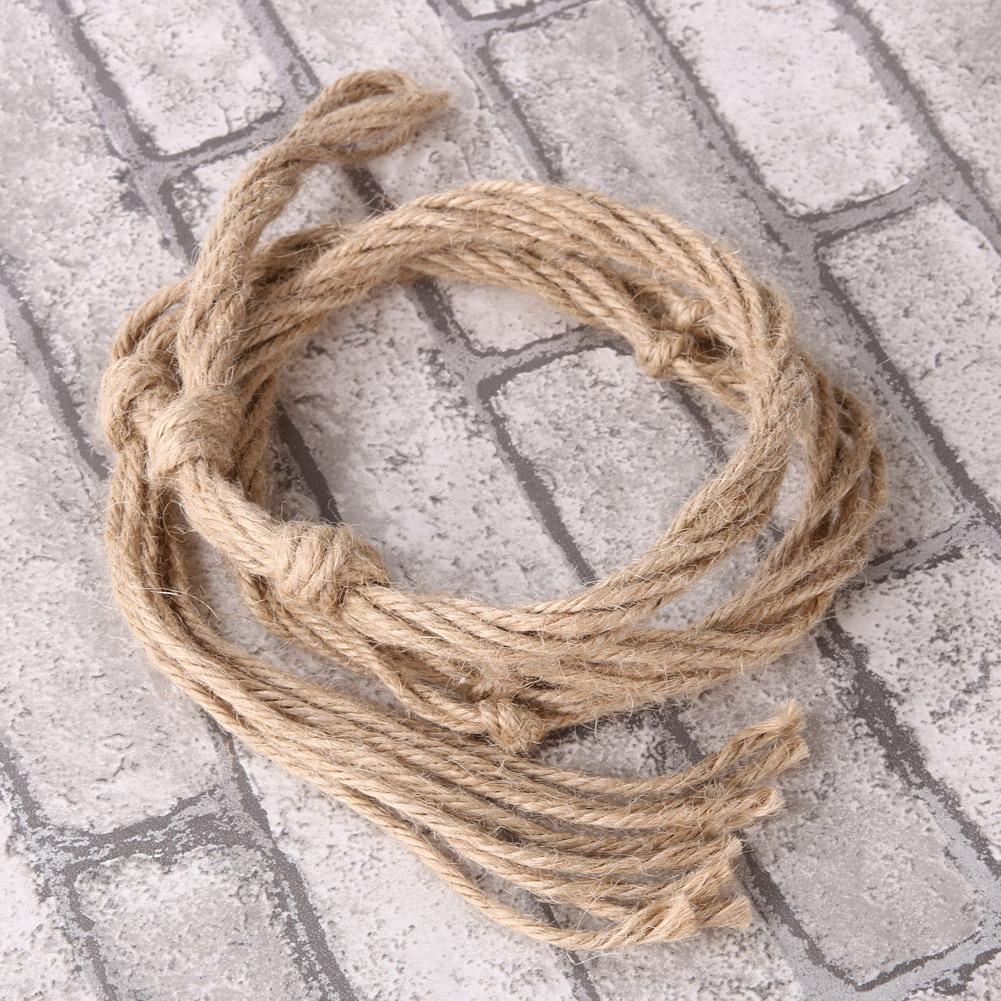 Handmade Macrame Plant Hanger Flower / Pot Hanger Pot Tray for Wall Decoration Countyard / Garden Pot Tray for Plant