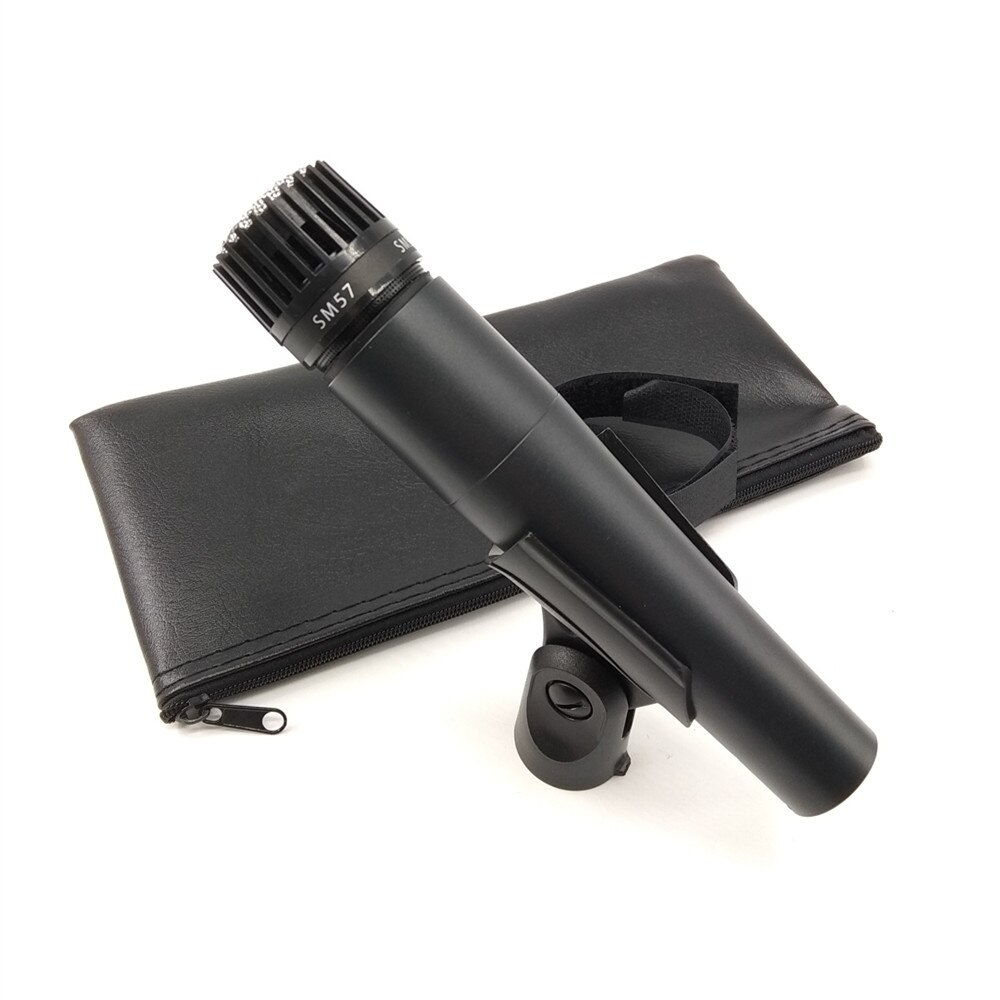 Portable Handheld Vocal Dynamic Microphone Mic For SM57 SM 57 57LC SM57LC Drum Guitar Musical Instruments DJ Mixer Karaoke Mic: a set