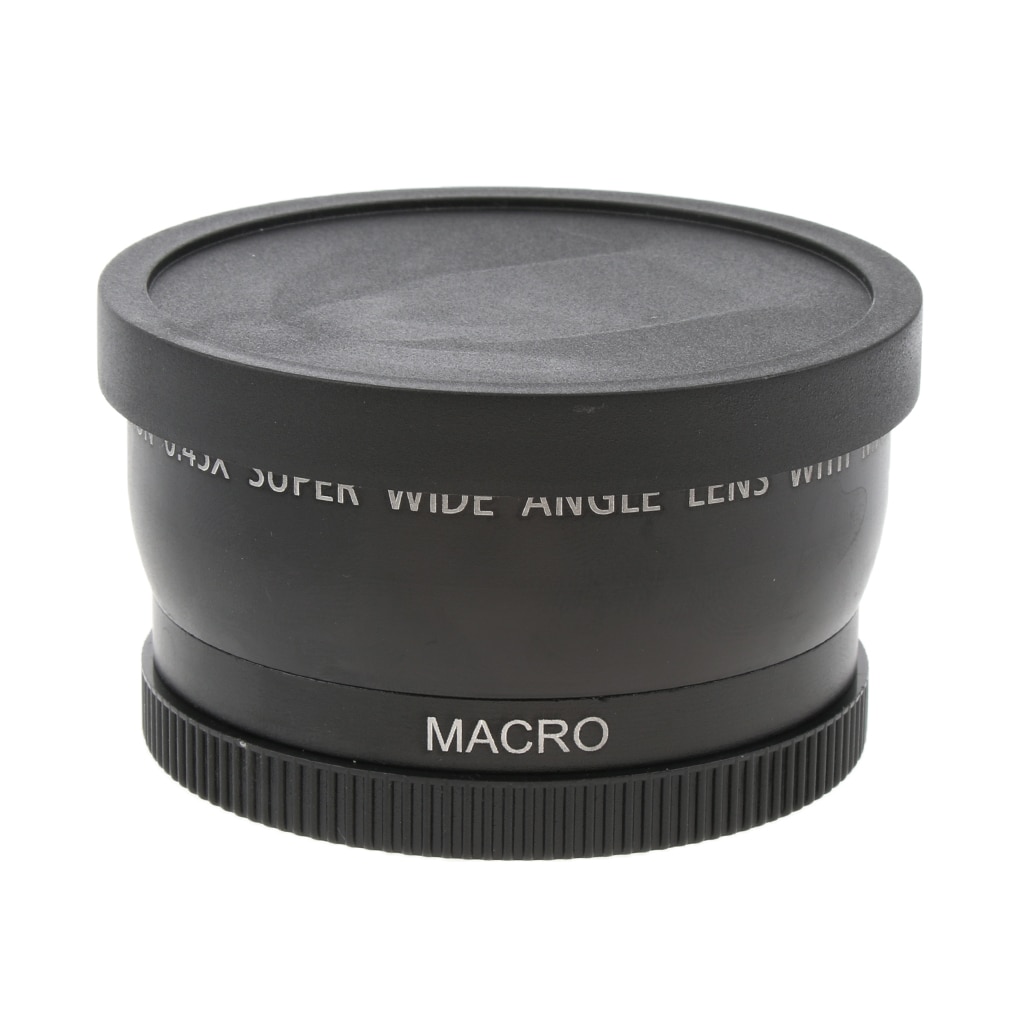 Objectif Macro grand Angle 58mm 0.45x pour appareils photo Canon 700D 650D 600D 550D 750D 1100D 1200D et plus