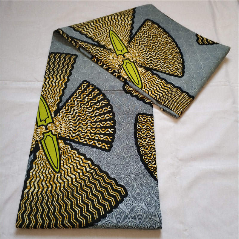 African Wax Prints Fabric atiku Wax Wax Fabric African Print Fabric Nigerian African Ankara Fabric: 34