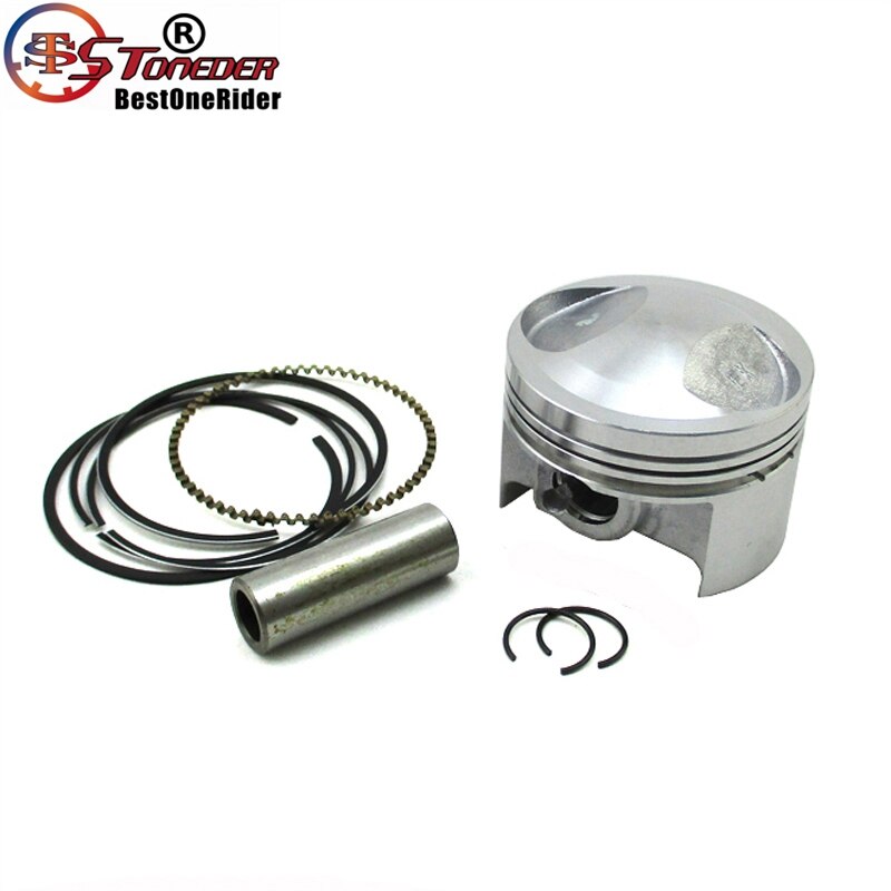 STONEDER 54mm Piston 13mm Pin Kit For Chinese Zongshen 125cc ZS125 Engine Pit Dirt Monkey Bike