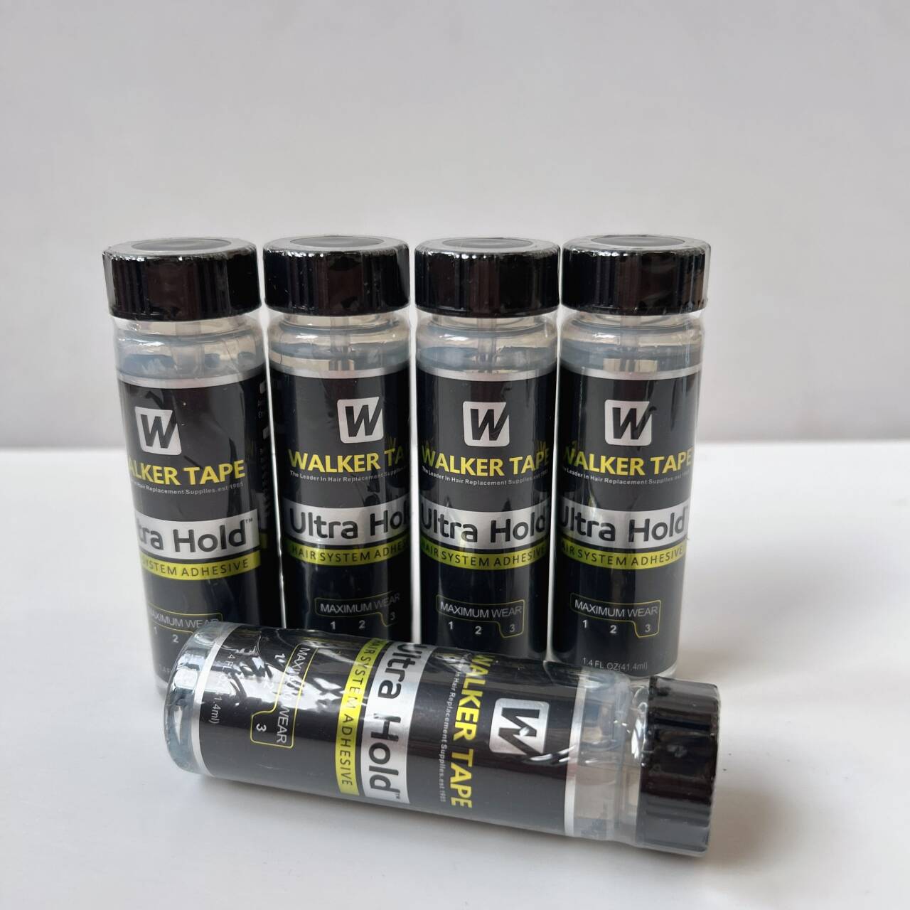 Haarsystem-Toupet-Kleber, Ganzes 15/41/101 ml, Kleber mit starkem Halt, wasserdicht, Ultra-Hold-Lace-Front-Perückenkleber für Spitzenperücken, Klebstoffe