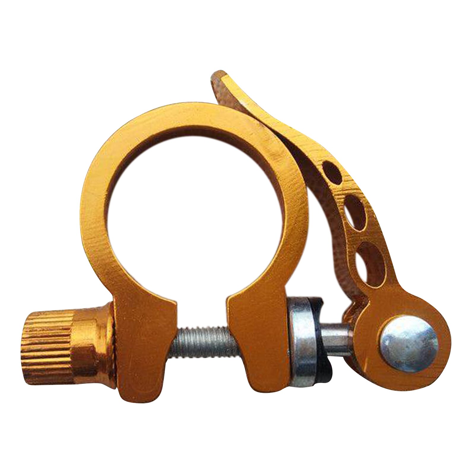 Draagbare Fiets Zadelpenklem Buis Clip 31.8Mm Aluminium Voor Mtb: Blue