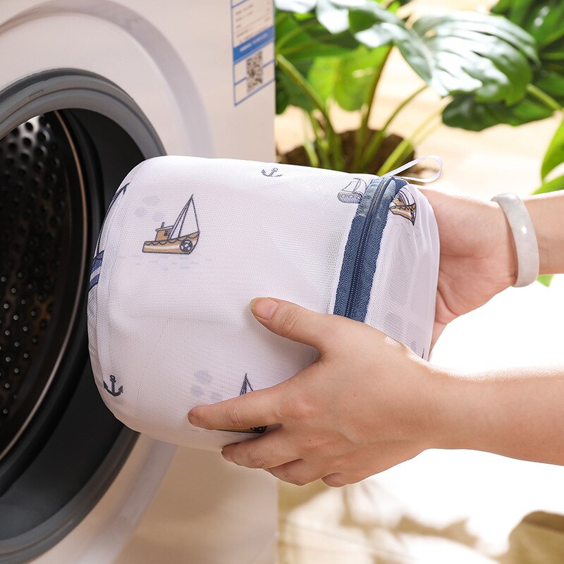 Dirty Laundry Bag for Washing Underwear Clothing Cute Printing Neatening Storage Bra Socks Organizador Folding Laundry Wash Bags