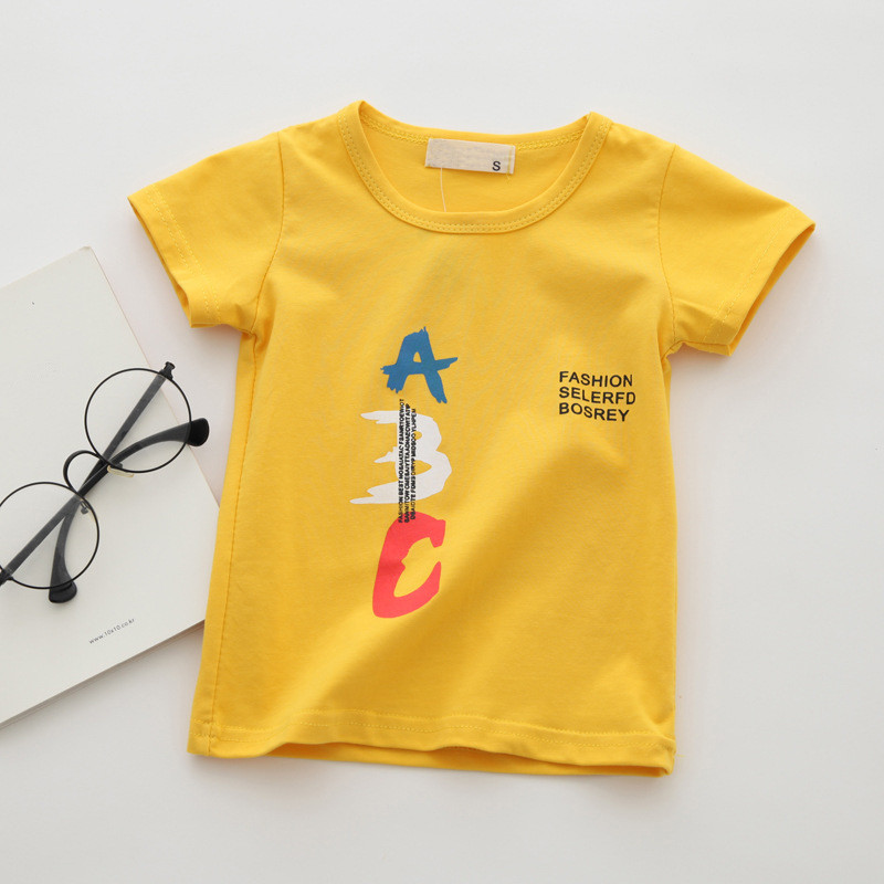 Cartoon Auto Baby Jongens T-Shirts Zomer Baby Korte Mouw Tops Mode Baby Boy Kleding Kinder T-shirts voor Jongens