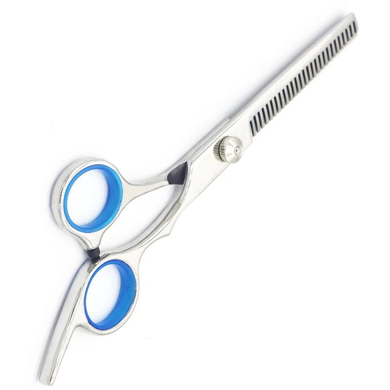 Hairdressing Scissors 6 Inch Hair Scissors Barber Scissors Cutting Thinning Styling Tool Hairdressing Shear: Silver