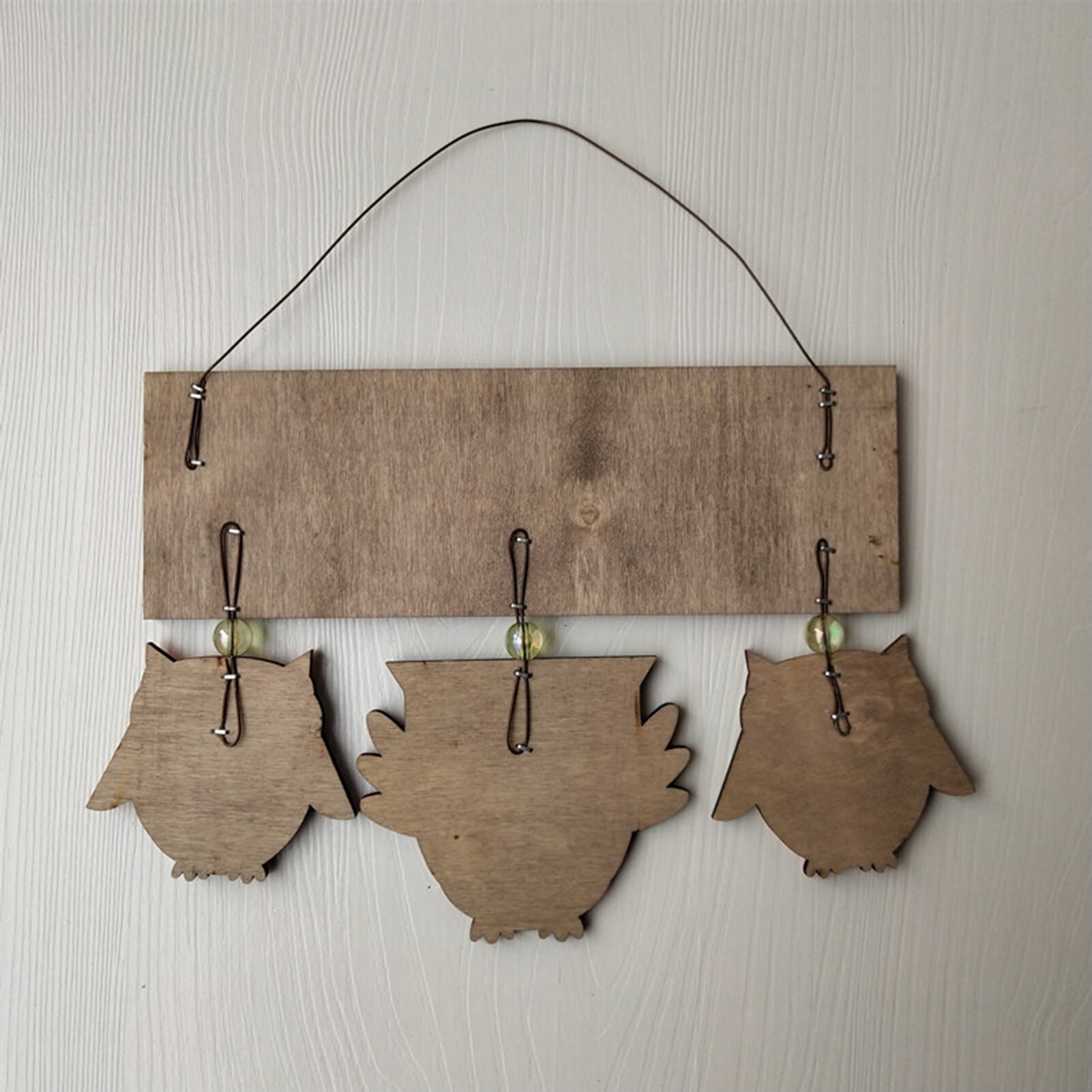 Houten Uil Welkom Decor Voordeur Welkom Teken Unieke En Opvallende Deur Opknoping Decoratie Voor Thuis