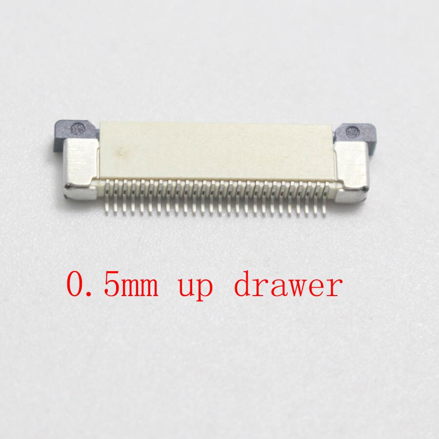 5pcs 0.5MM / 1.0mm 26P Clamshell Drawer Up Down FPC Connector socket for 26Pin Type A B FFC Cable