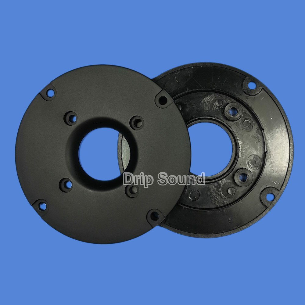 4 "inch Speaker Tweeter Cover Panel Decoratieve Cirkel Speaker Vaste Plaat OD99mm 30mm Gat # Zwart