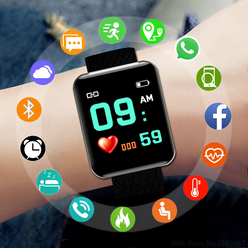 Smart Sport Horloge Mannen Horloges Digitale Led Elektronische Horloge Voor Mannen Klok Mannelijke Horloge Vrouwen Kids Uur Hodinky Relogio