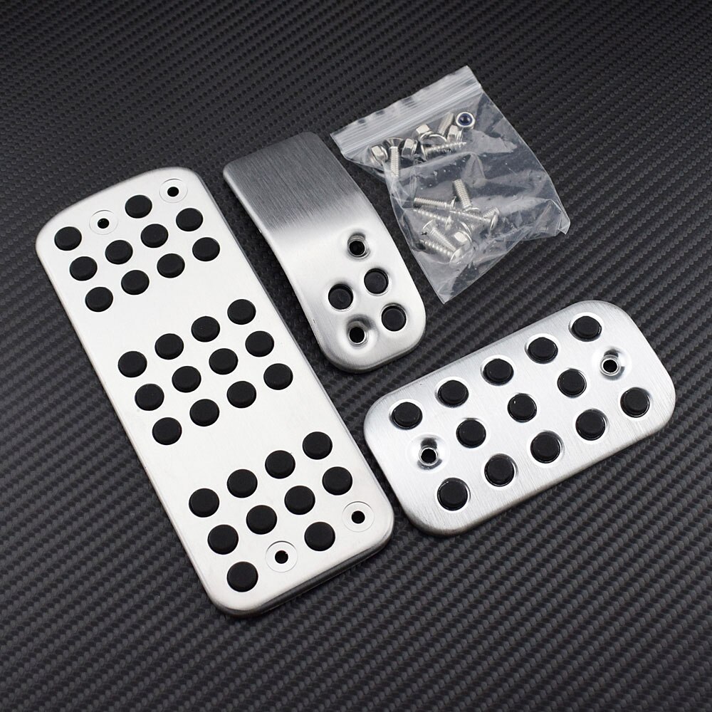 For Peugeot 206 CC 206CC AT MT Auto Manual 2005 2006 2007 Accessories Brake Pedal Pedales Sticker Cover Styling: AT