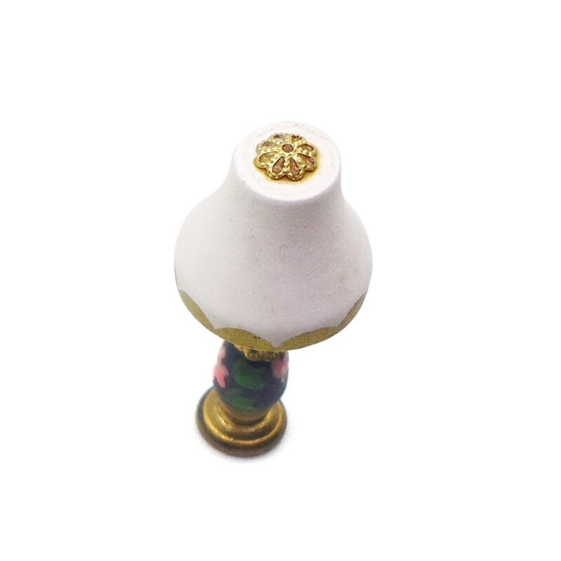 1:12 Dollhouse Miniatuur Tafellamp Poppenhuis Accessoires Huis Meubels Bureaulamp Decor Meubels Speelgoed