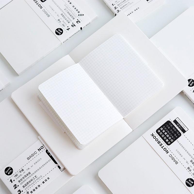 A5 A6 Basic Handbook Notebook Papier Innerlijke Pagina Dagboek Grid Lege Vierkante Planner Binnen Papier C20 D40