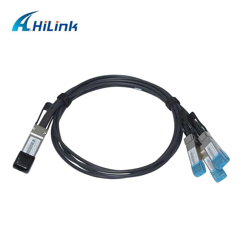 ! 40G QSFP to 4xSFP+ 1M Passive DAC Cable QSFP-4SFP10G-CU1M