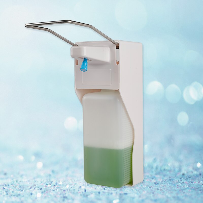 1000ml used in hospital factory Wall mounted Elbow hand sanitizer soap dispenser