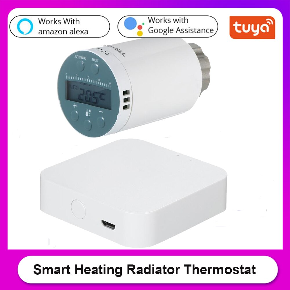 ZigBee Smart Gateway Hub TYGWZW-01N Thermostats Home Bridge Smart Life APP Wireless Remote Controller Works with Alexa Google: KIT