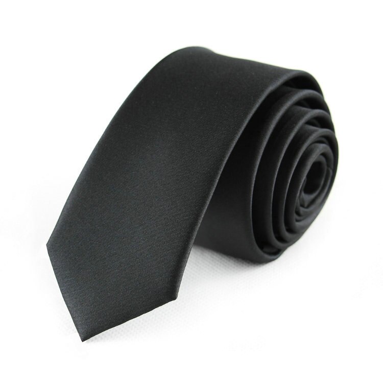 5cm herrebånd skinny stribe prikker sort smalle hals bånd silm til mænd forretning bryllupsfest gravatas: 5sb 01