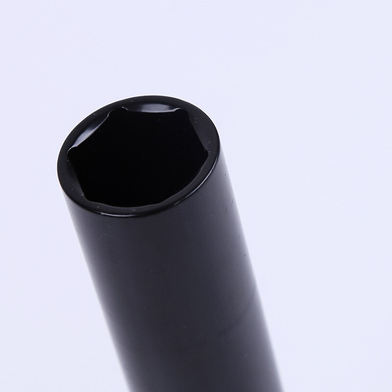 1/2" Drive Metric 17mm 18mm 19mm 21mm 22mm 24mm Black Pneumatic Hex. Socket Extra-Deep Socket in 15cm 20cm Length 6-Points