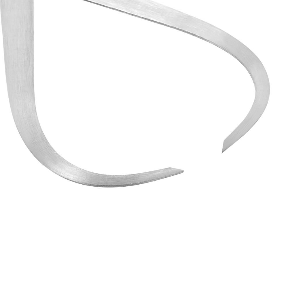 Uxcell Stainless Steel Inside Outside Calipers 2 Pcs Silver Tone Metal Inside Outside Calipers Vernier Caliper Measuring Tools