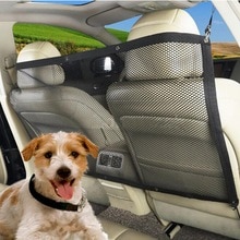 Car Auto Back Guard Seat Dog Children Pet Mesh Safety Oxford Net Barrier dec6