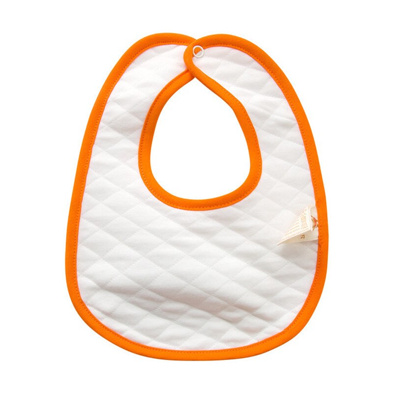 Cute Solid Color Baby Waterproof Bib Kids Infant Lunch Apron Soft Saliva Towel Avoid Dirty Clothes Toddler Eating Accessory