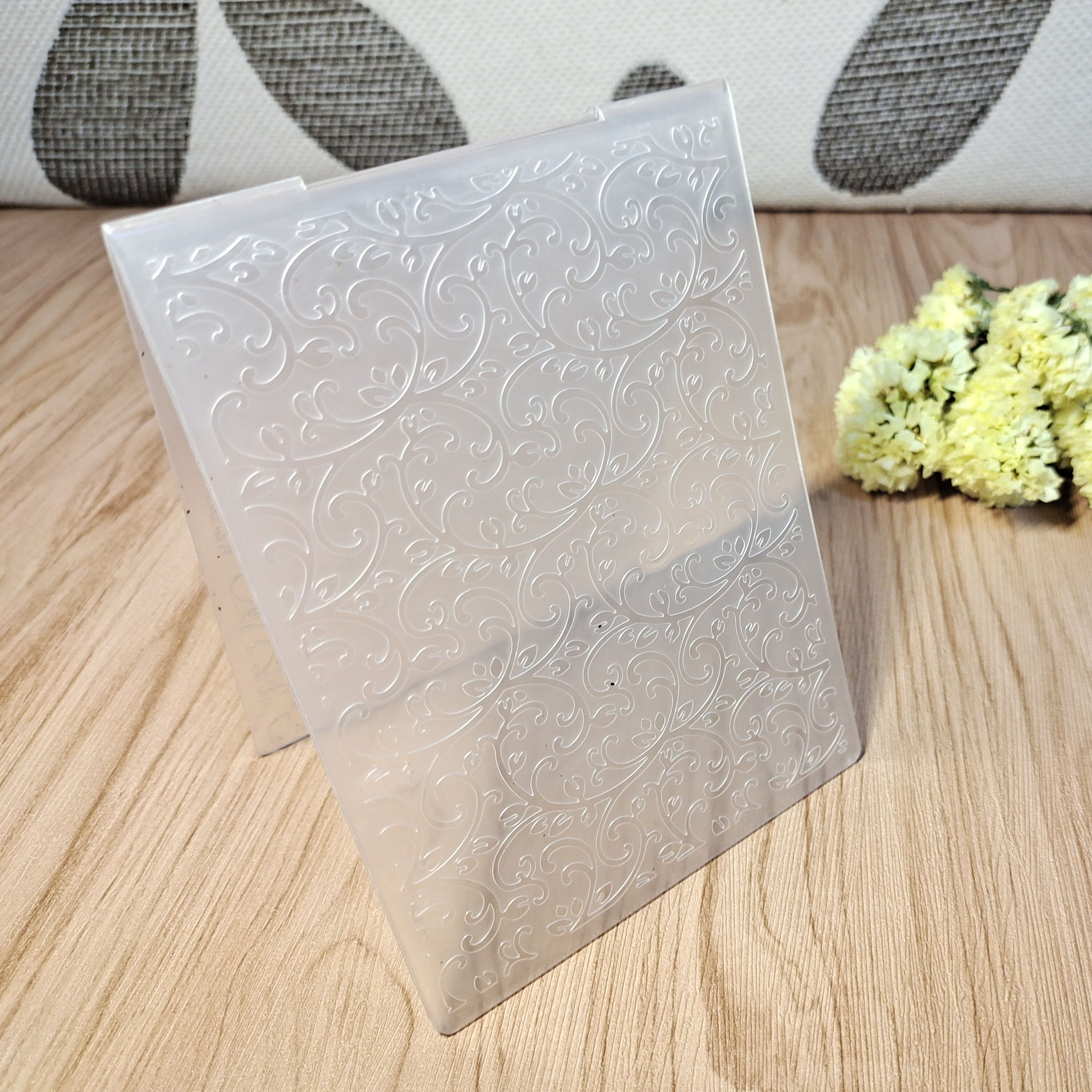 Wall Tiles/ 3D Bird / Flower/Various Patterns Embossing Folder For Scrapbooking DIY Photo Album Card Making Crafts