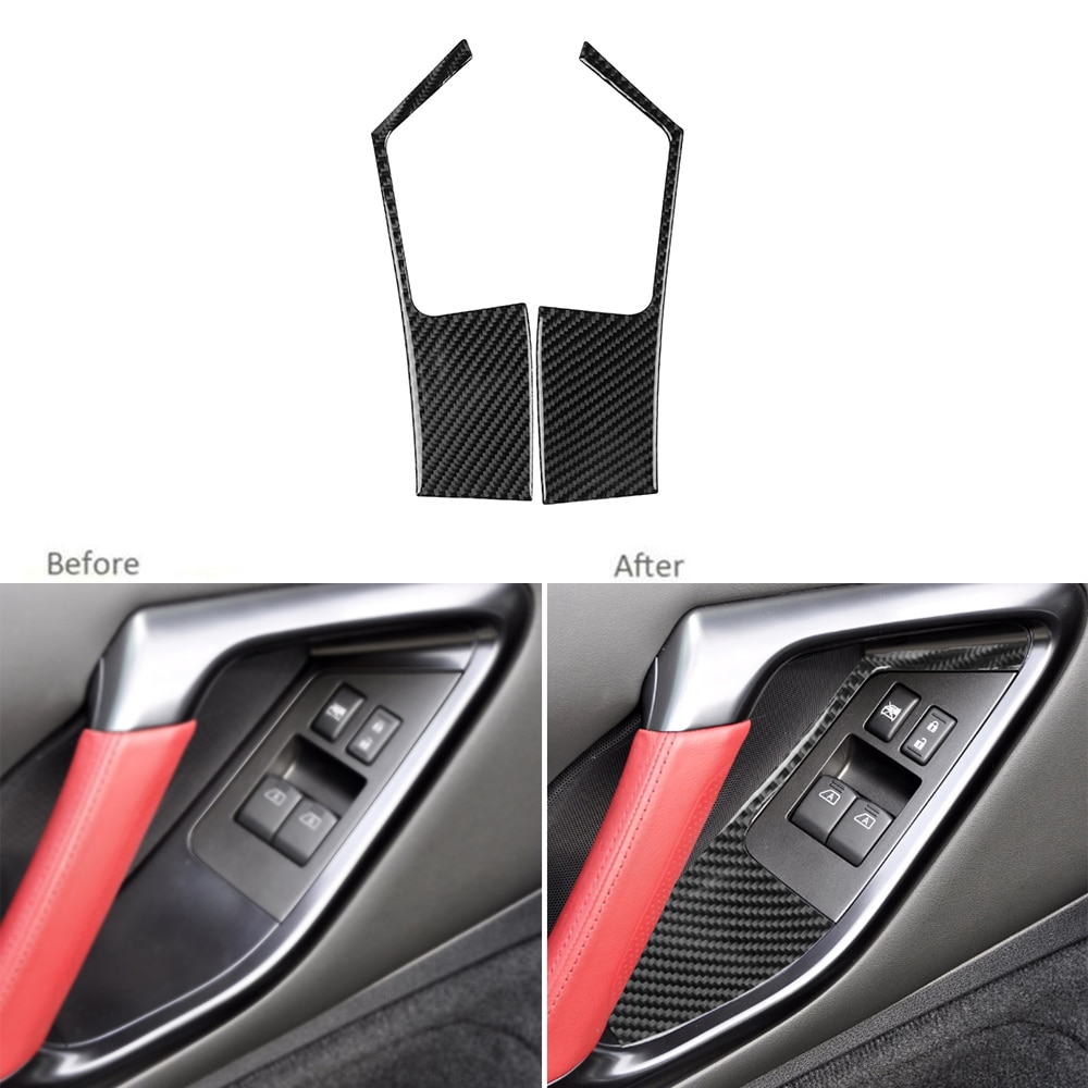 For Nissan GTR R35 Carbon Fiber Door Armrest Panel... – Grandado