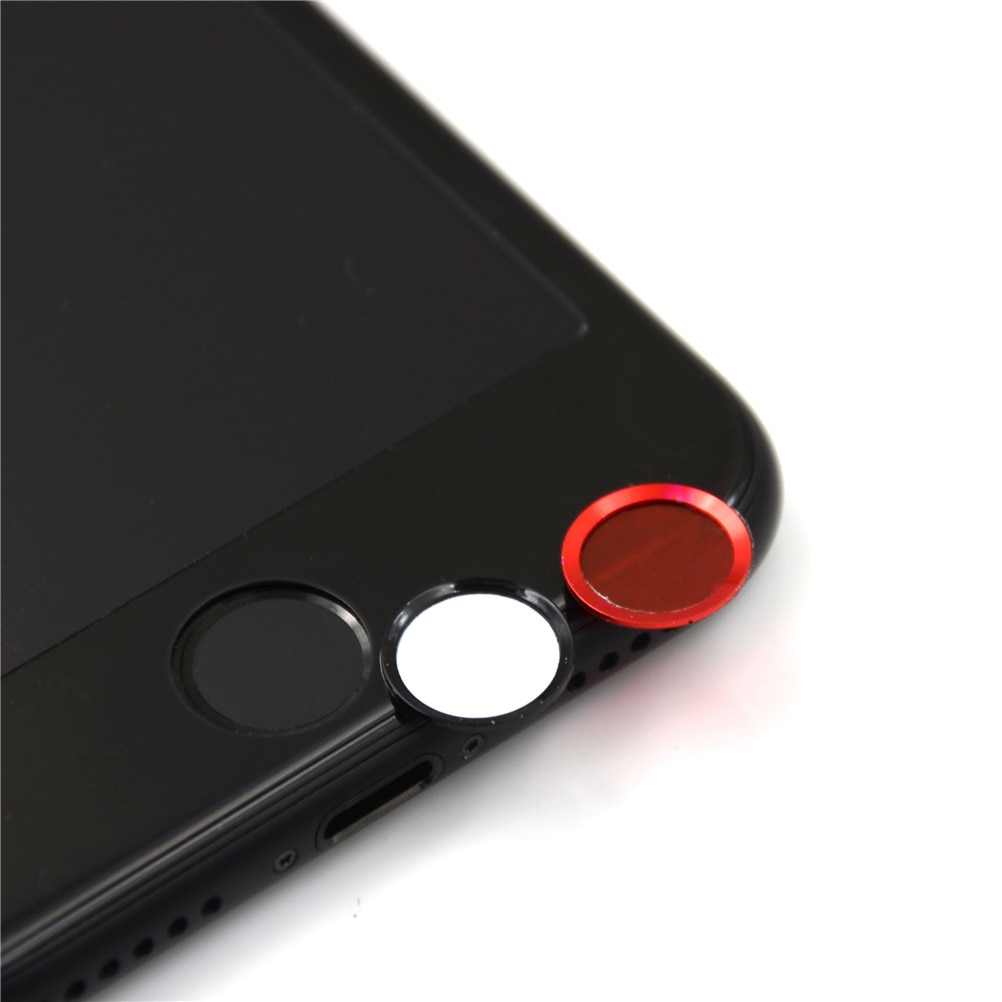 Nouveauté bouton accueil autocollant protecteur clavier clavier Keycap pour IPhone 5s 5 SE 4 6 6s 7 Plus Support empreinte digitale déverrouiller touche tactile ID