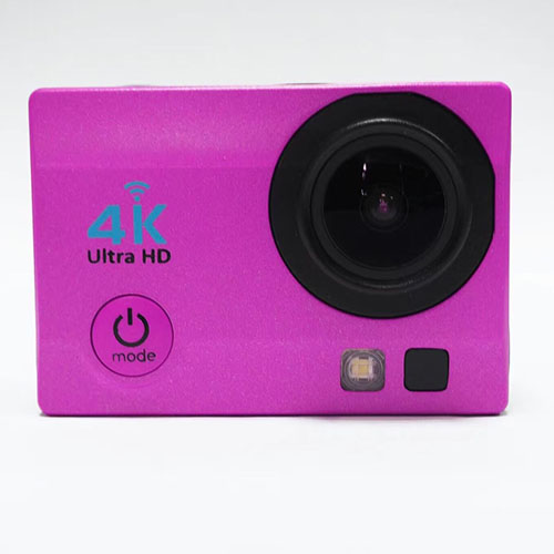 H8 Wifi 4K Action Camera Sport Professionele Onderwater Waterdichte Camera 4K Full Hd 1080P Outdoor Fietsen Duiken camera: Pink