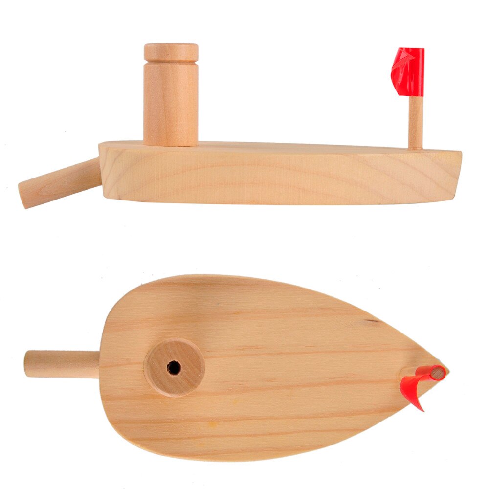 Schylling Baby bath Toys Balloon Boat toys in The Bathroom Classic Toys Funny Game Wooden Bath Toys