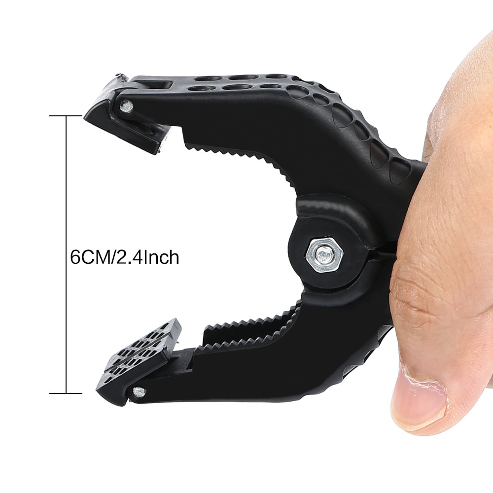 Photography Adjustable Spring Fish Clamps, 6CM Photo Booth Background Stand Clip Fixed Backdrop Muslin And Green Screen